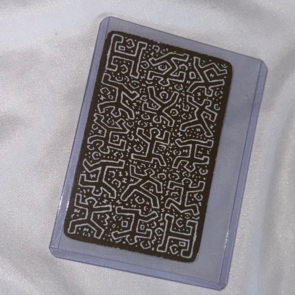 HERMES PLAYING CARD 7♣️